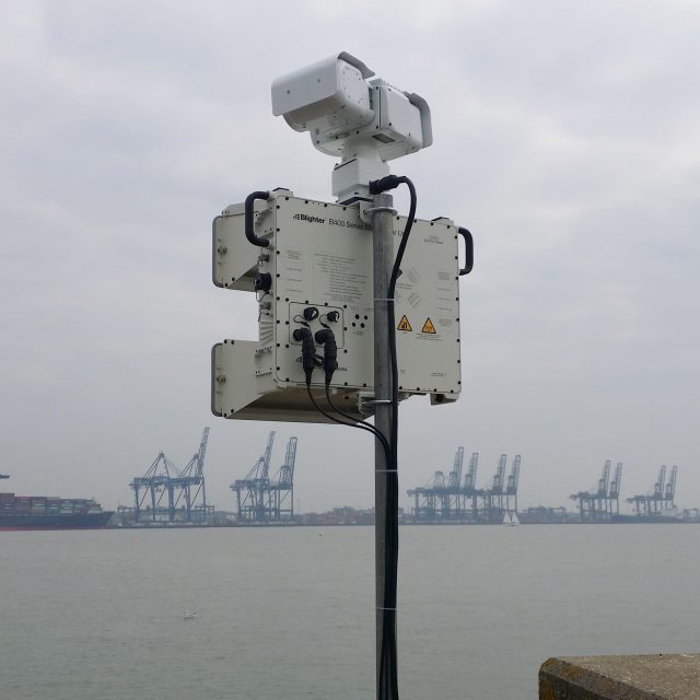 Airport Security 2D Ku-Band ES-GSR Radar System